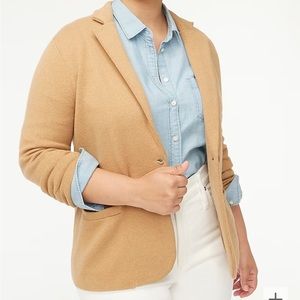 J Crew Schoolboy sweater blazer